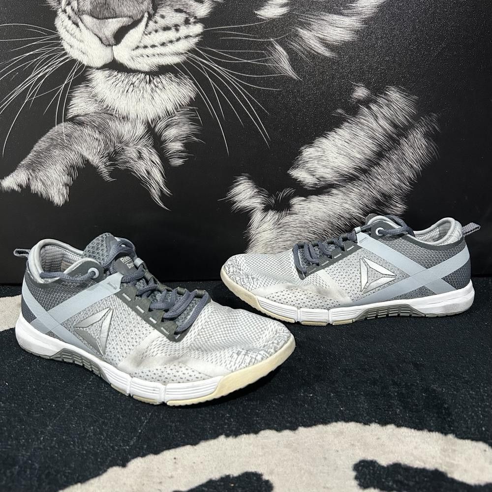 Reebok Crossfit Grace CM9881 Athletic Sneaker Womens 8 Gray Mesh Sports Training